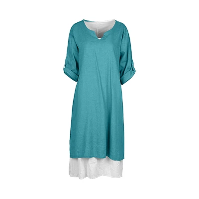 Robe tissée pour femme