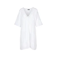 M Made Italy — Robe tissée à manches mi-longues pour femme