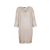 M Made italy — Women's Woven 3/4 Sleeve Dress