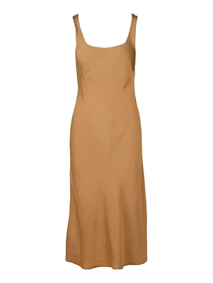 M Made Italy – Robe nuisette tissée pour femme