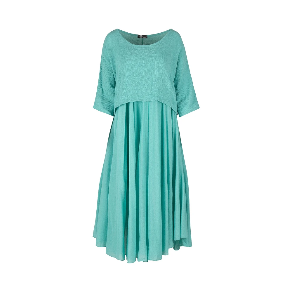 Robe tissée pour femme