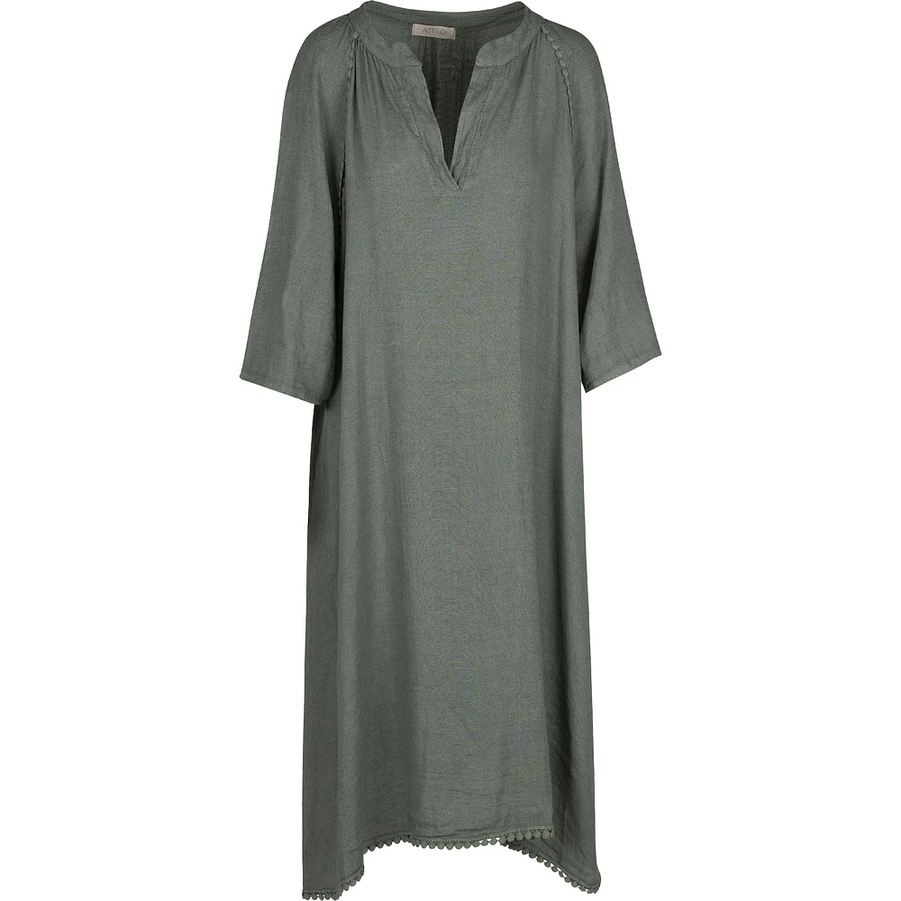 Astrid — Robe longue tissée pour femme