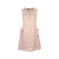 M Made Italy — Women's Woven and Knitted Sleeveless Dress