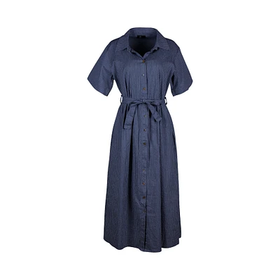 Robe tissée pour femme