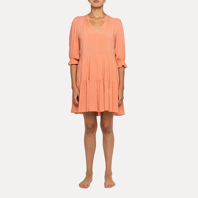 Astrid — Beach Day Swing Dress