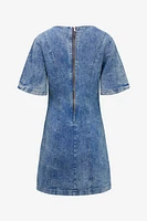 Denim Short Dress | Ema&Carla