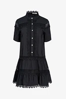 Lace Trim Dress | Ema&Carla