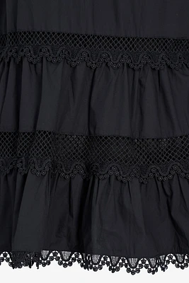 Lace Trim Dress | Ema&Carla