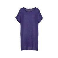 M Made Italy — Women's Woven Short Sleeve Tunic