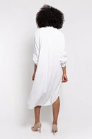 Women's Woven Long Sleeve Shirt | M Made Italy