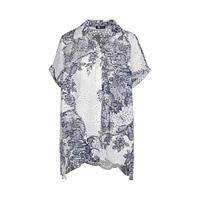 Chemise tissée pour femme