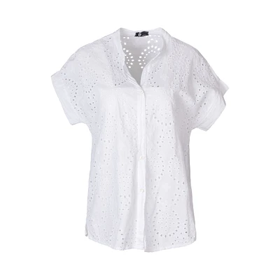 Chemise tissée pour femme