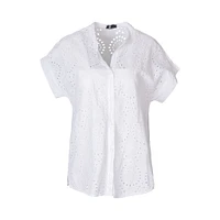 Chemise tissée pour femme