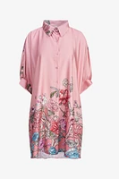 Robe chemise fleurie | Ema&Carla