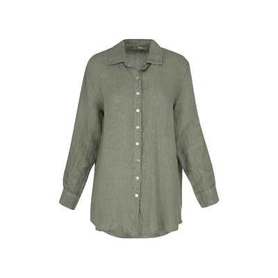 Astrid — Hampton Boyfriend Shirt