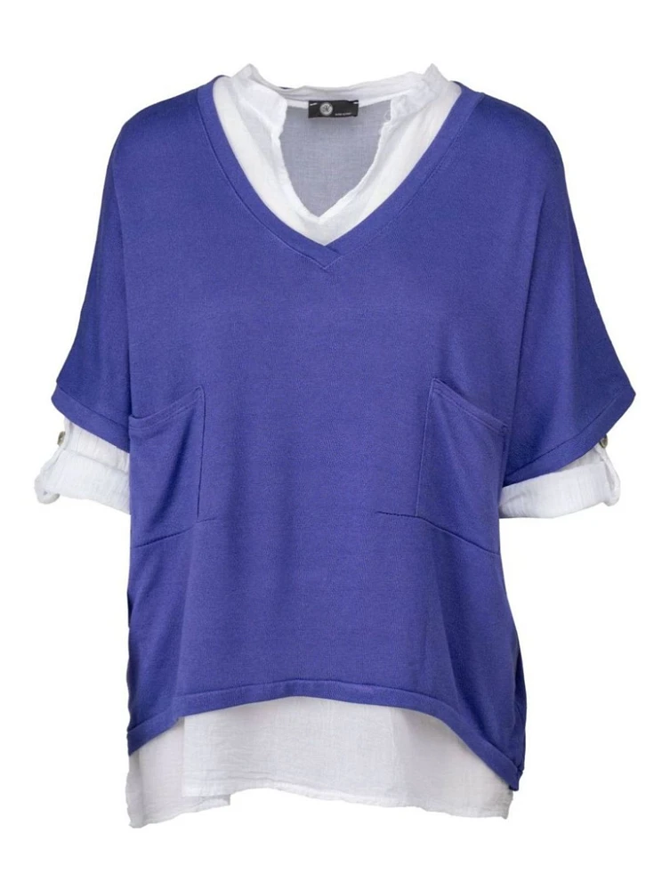 M Made Italy – Chemise tissée pour femme