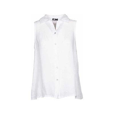 M Made italy — Women's Woven Sleeveless Shirt