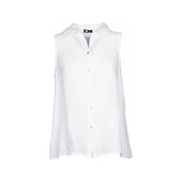 M Made italy — Women's Woven Sleeveless Shirt