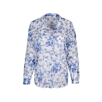 Astrid — Chemise boutonnée tissée pour femme