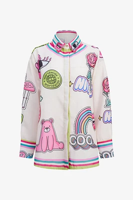 Chemise bohème brodée | Ema&Carla