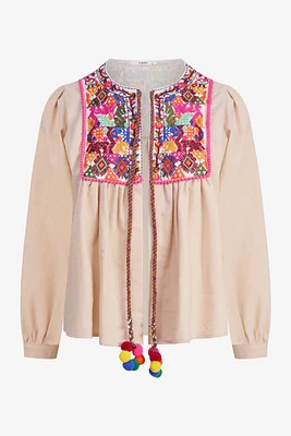 Embroidered Boho Blouse | Ema&Carla