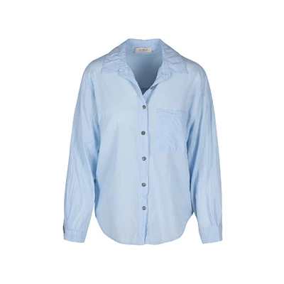 Astrid — Women's Woven Button-Up Shirt