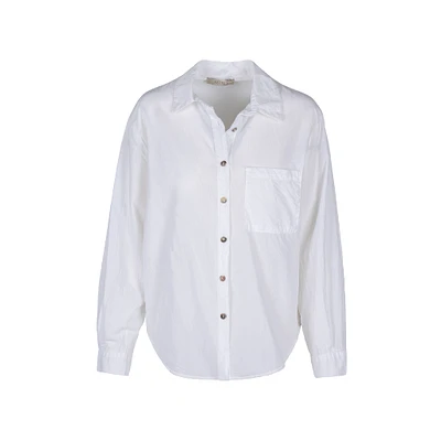 Astrid — Chemise boutonnée tissée pour femme