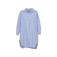 Astrid — Seashore Shirt Dress Blue