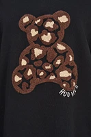 Leopard Bear Sweatshirt | Ema&Carla