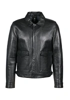 Freaky Nation – Men's Leather Jacket Black