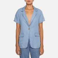 Astrid — Daytrip Blazer Light Wash