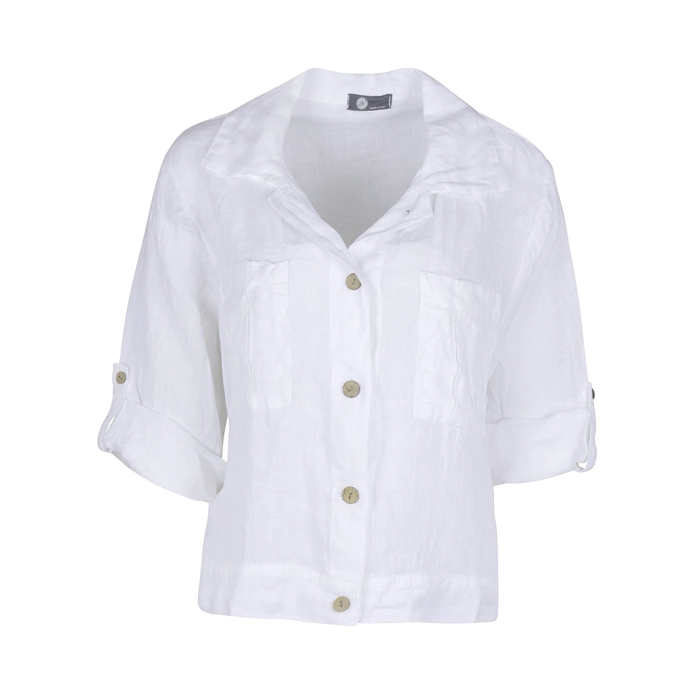 M Made Italy — Veste tissée pour femme