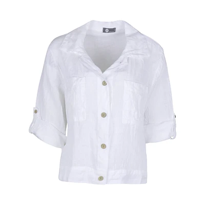 M Made Italy — Veste tissée pour femme