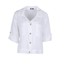M Made Italy — Veste tissée pour femme