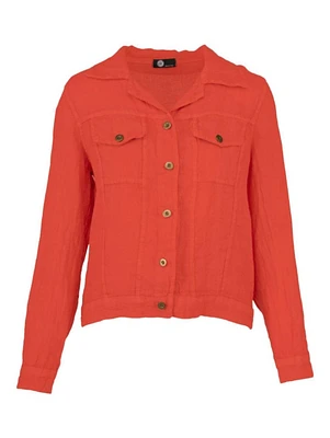 M Made Italy – Blazer tissé pour femme