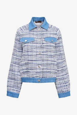 Veste en jean tweed | Ema&Carla