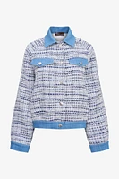 Veste en jean tweed | Ema&Carla