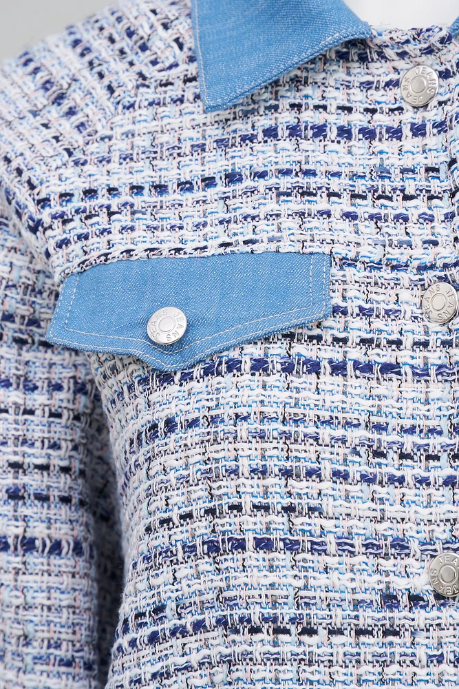 Veste en jean tweed | Ema&Carla