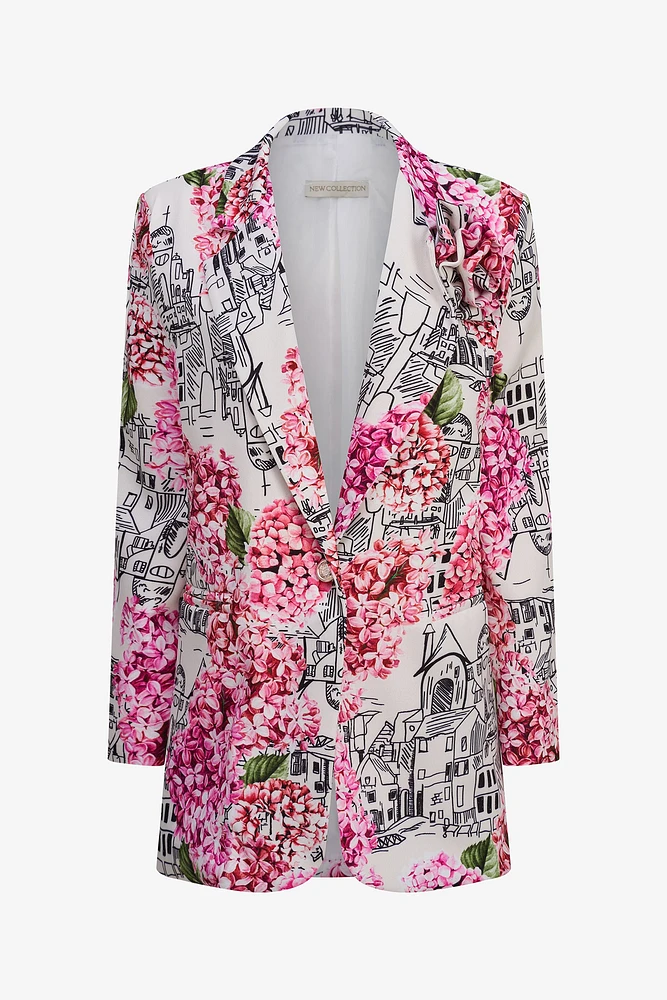 Floral Blazer | Ema&Carla