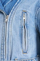 Belted Denim Jacket | Ema&Carla