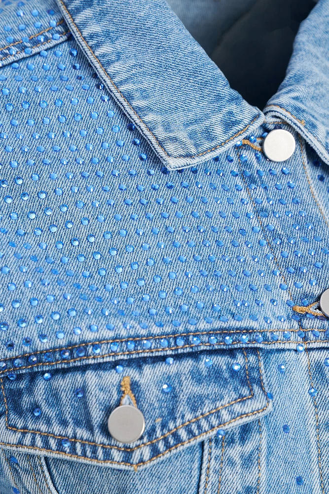 Studded Denim Jacket | Ema&Carla