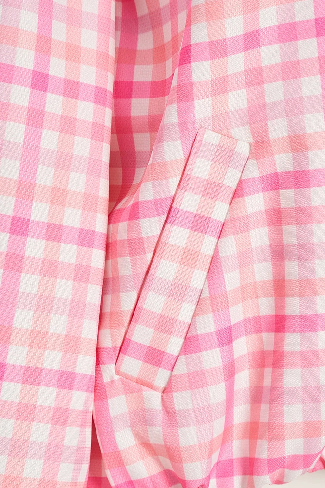 Checkered Bomber Jacket | Ema&Carla