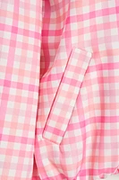 Checkered Bomber Jacket | Ema&Carla