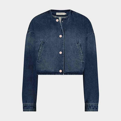 Florez — Women's Woven Jacket River Blue