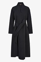 Black Belted Coat | Ema&Carla