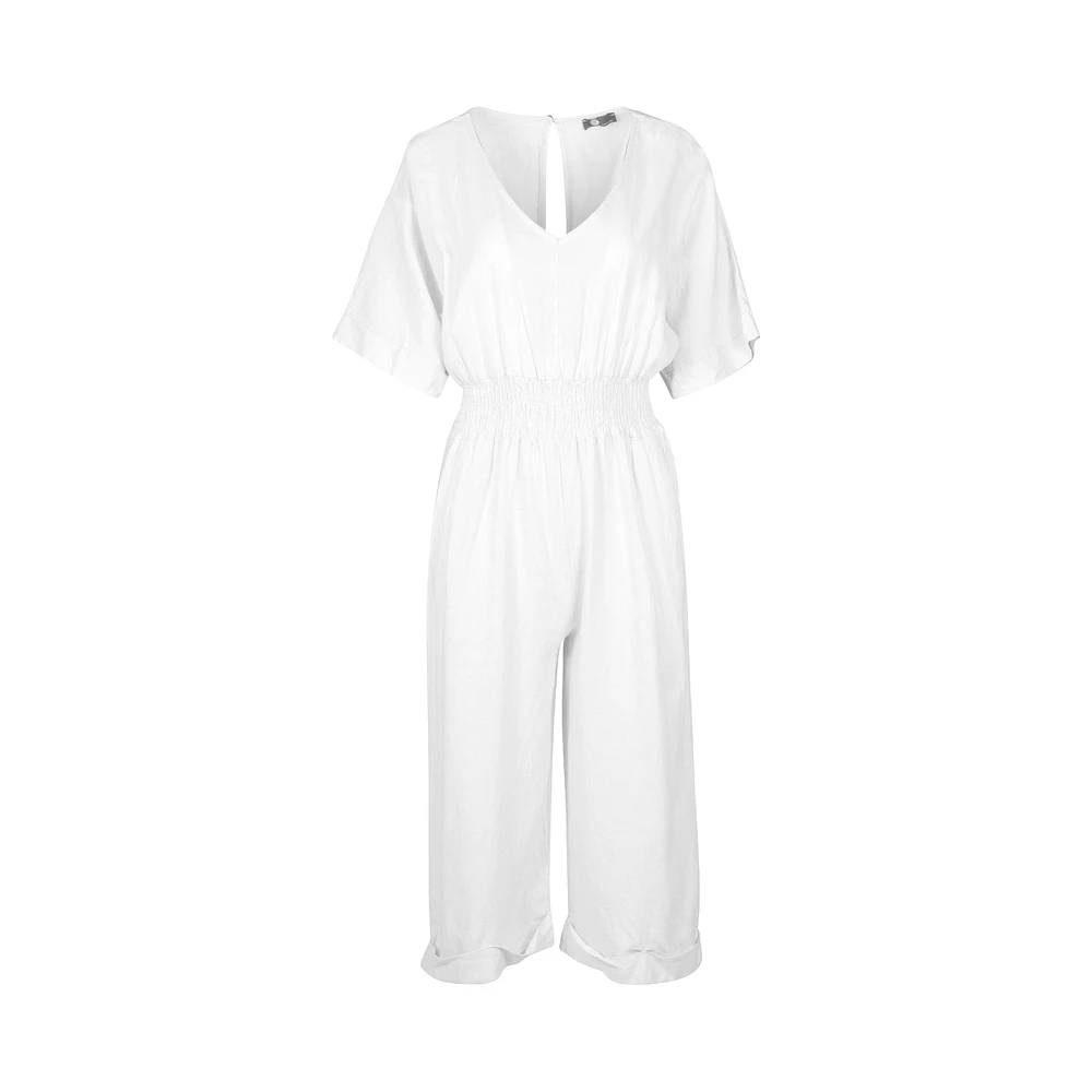 Combinaison tissée pour femme