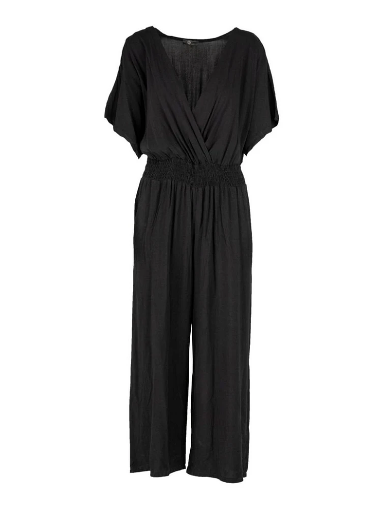 M Made Italy – Ladies Woven Jumpsuit