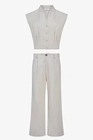 Tailored Linen Set | Ema&Carla