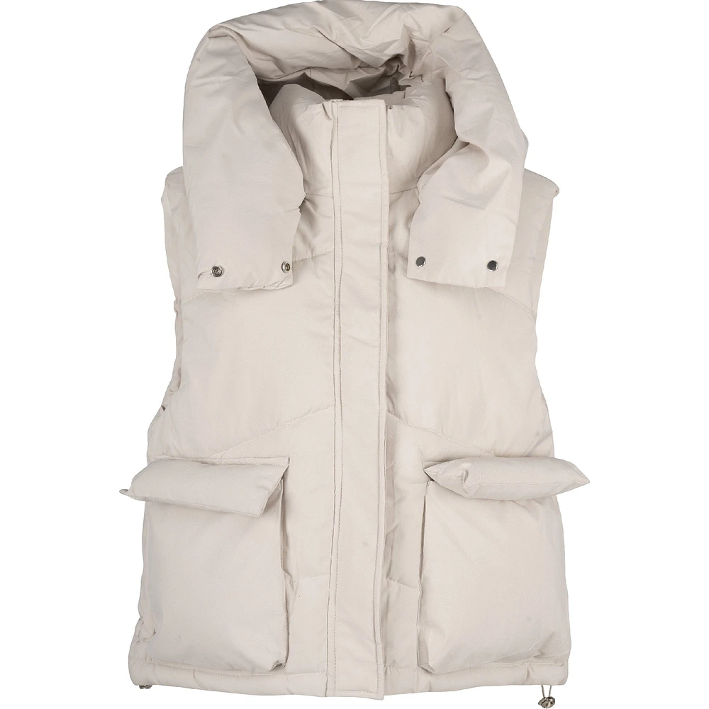 Astrid – Veste tissée sans manches pour femme