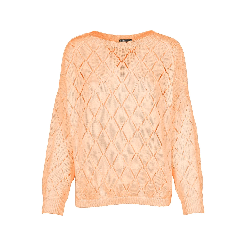 M Made Italy — Women's Knitted Long Sleeve Sweater
